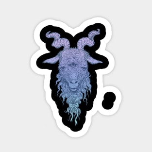 All Seeing Goat Sticker